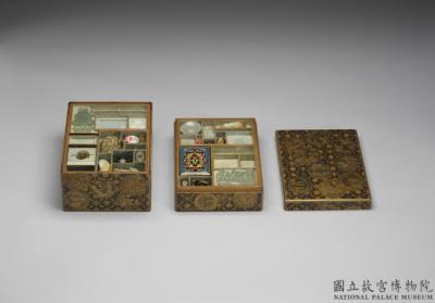 图片[2]-Tian Fu Qiu Lin” curio box, assembled in Qing dynasty, Qianlong reign (1736-1795)-China Archive